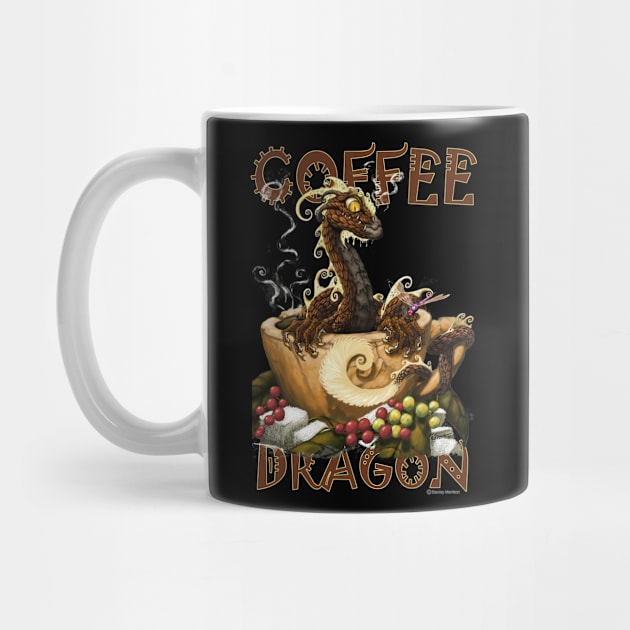 Coffee Dragon by Stanley Morrison Art
